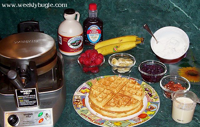 Wholegrain belgian waffle recipe